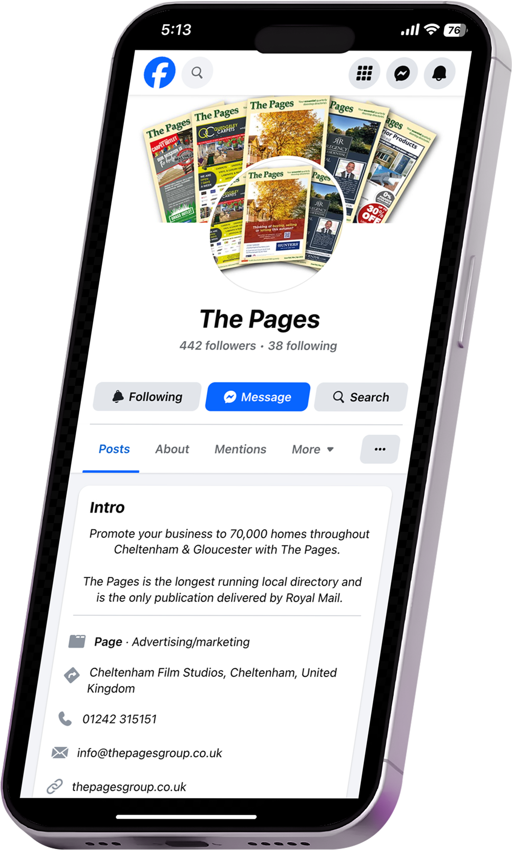 The Pages Social Media